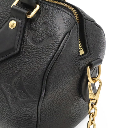 Louis Vuitton Monogram Empreinte Speedy Bandouliere 20 2-Way Shoulder Bag Noir — view 7