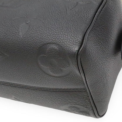 Louis Vuitton Monogram Empreinte Speedy Bandouliere 20 2-Way Shoulder Bag Noir — view 3
