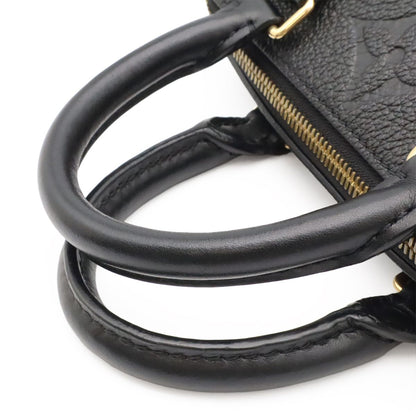Louis Vuitton Monogram Empreinte Speedy Bandouliere 20 2-Way Shoulder Bag Noir — view 4