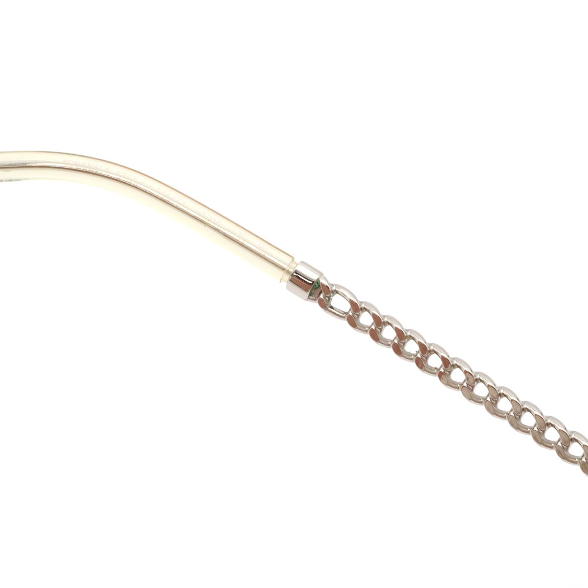 Chanel Glass Chain Sunglasses Round Eyewear — view 5