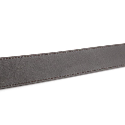 Louis Vuitton Damier Infini Boston Belt 35 Reversible Mocha Dark Brown Gold 90 — view 7