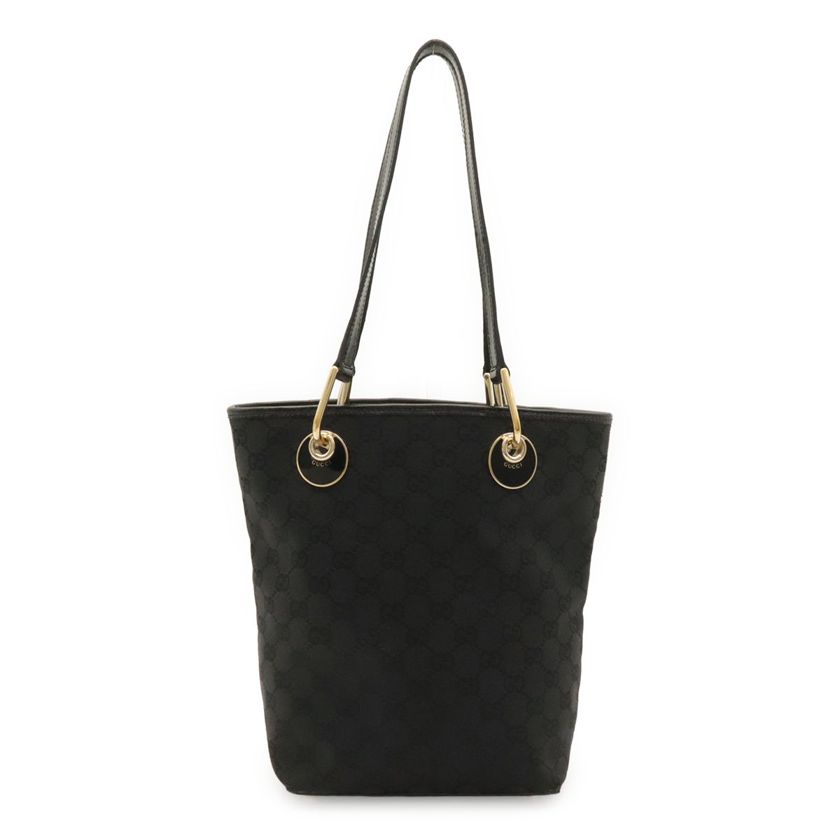 Gucci GG Canvas Tote Shoulder Bag Bucket