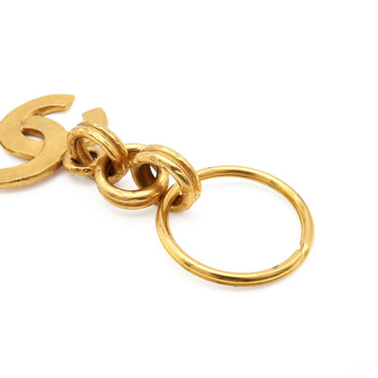Chanel CC Logo CC Mark Key Holder Key Sling Bag Charm Gold Plated — view 4