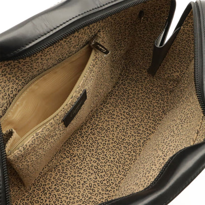 Cartier Tote Leather Black Silver — view 8