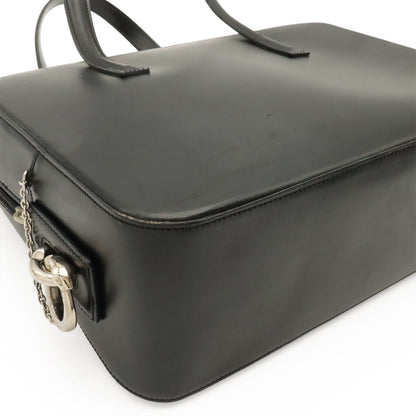 Cartier Tote Leather Black Silver — view 3