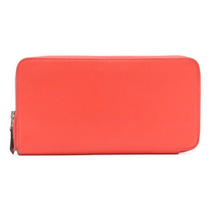 Hermes Azap Long Silk in Zip Around Wallet Veau Rose Jaipur Pink Silver
