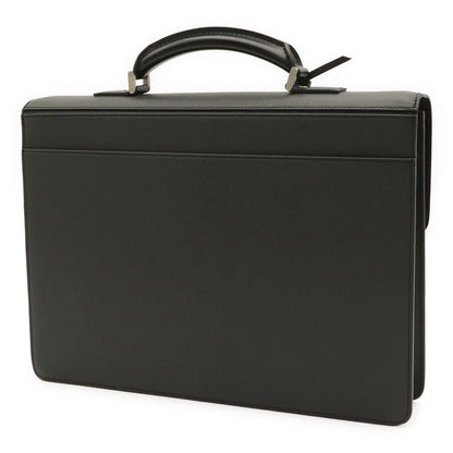 Louis Vuitton Taiga Document Purse Briefcase Business Leather Ardoise Black — view 2