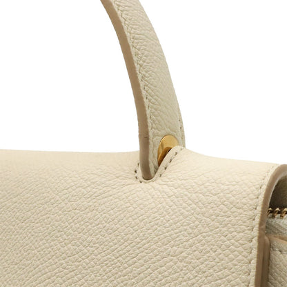 Celine Belt Bag Micro 2-Way Crossbody Calfskin Leather Ivory Gold — view 5