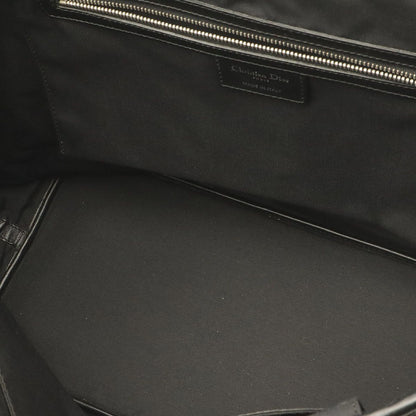 Dior Cannage Panarea Tote Shoulder Bag Black Silver — view 5