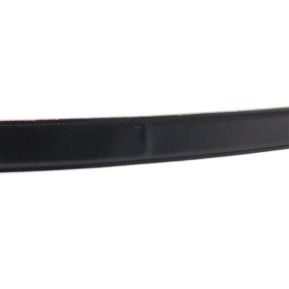 Hermes Belt Buckle Reversible Box Calf Veau Epsom Black Brown Silver 70 — view 5