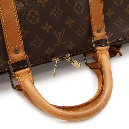 Louis Vuitton Monogram Keepall Bandouliere 60 Boston Bag Purse 2-Way — view 5