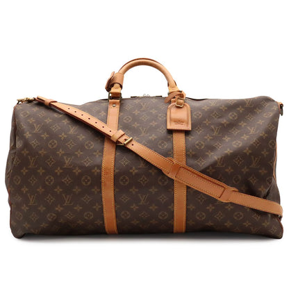 Louis Vuitton Monogram Keepall Bandouliere 60 Boston Bag Purse 2-Way