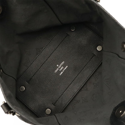 Louis Vuitton Monogram Mahina Hina PM 2-Way Shoulder Bag Leather Noir Black — view 8