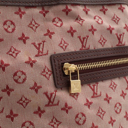 Louis Vuitton Monogram Mini Lucille GM Tote Cherry Canvas Leather — view 5