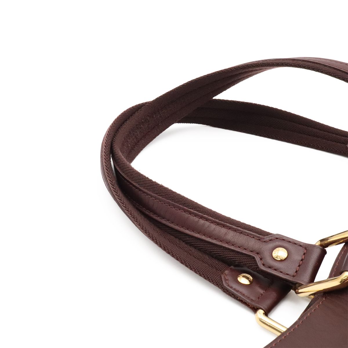 Louis Vuitton Monogram Mini Lucille GM Tote Cherry Canvas Leather — view 4