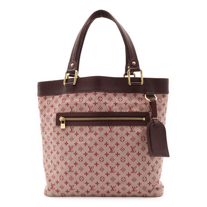 Louis Vuitton Monogram Mini Lucille GM Tote Cherry Canvas Leather