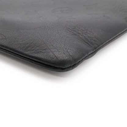 Louis Vuitton Monogram Shadow Pochette Discovery Clutch — view 3