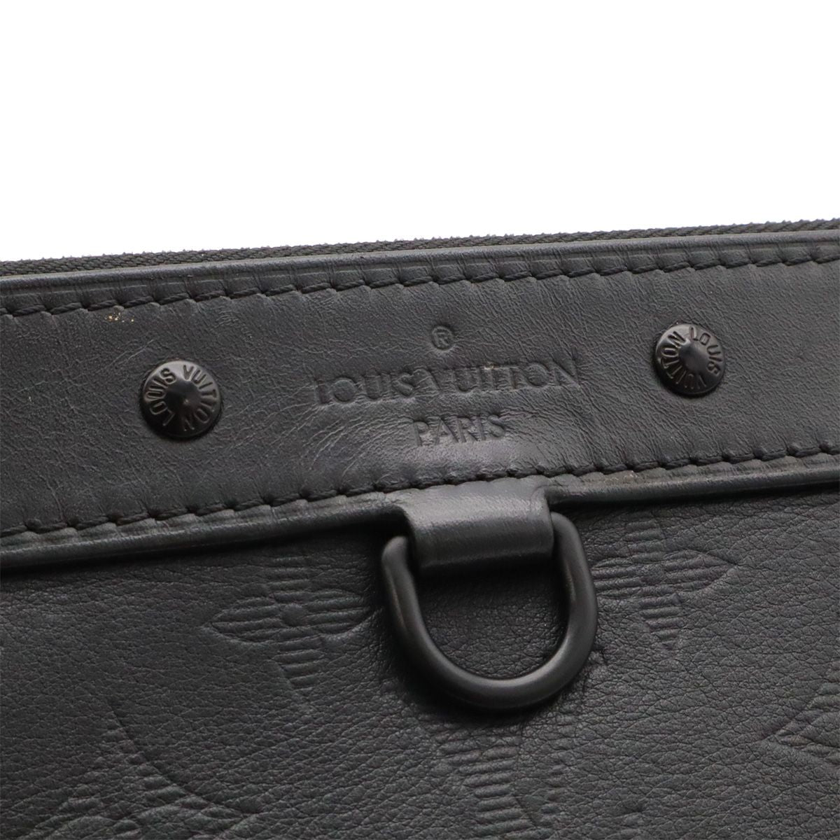 Louis Vuitton Monogram Shadow Pochette Discovery Clutch — view 6