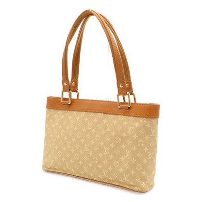 Louis Vuitton Monogram Mini Lucille PM Tote Shoulder Bag Canvas Leather Beige — view 2