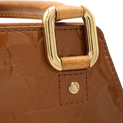 Louis Vuitton Monogram Vernis Forsyth Mini Bag Enamel Patent Leather Blanc — view 6