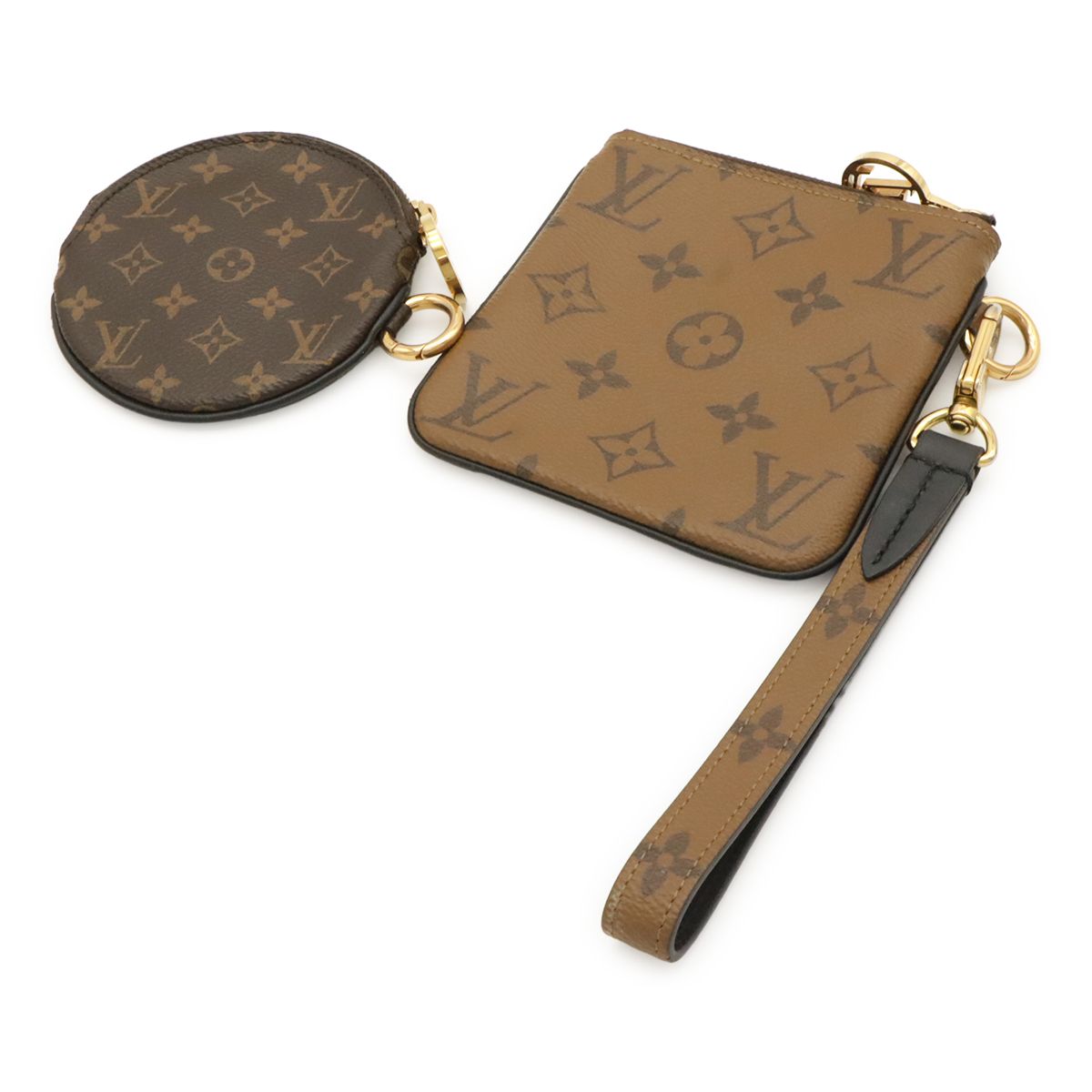 Louis Vuitton Monogram Giant Pochette Trio Pouch Big Out of Stock — view 2