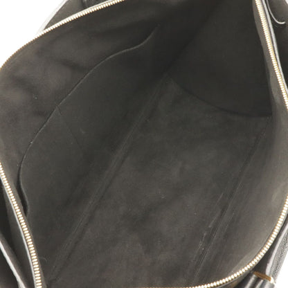 Louis Vuitton Lockme Handbag Tassel Leather Noir Black Gold — view 6