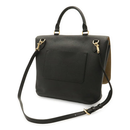 Louis Vuitton Parnassea Volta One Handle Handbag 2-Way Shoulder Leather Noir — view 2
