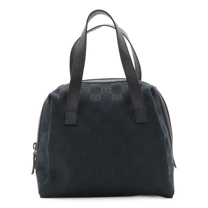 Gucci GG Canvas Mini Bag Tote Leather Black