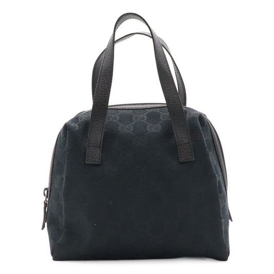 Gucci GG Canvas Mini Bag Tote Leather Black