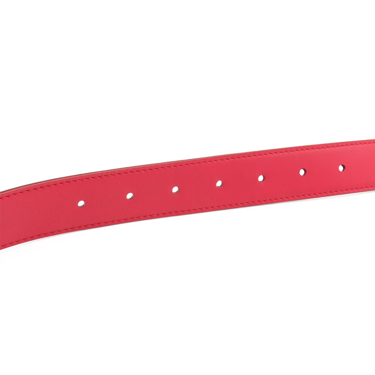 Louis Vuitton Monogram Multicolor Ceinture Carre Belt Leather Blanc White 85 — view 7