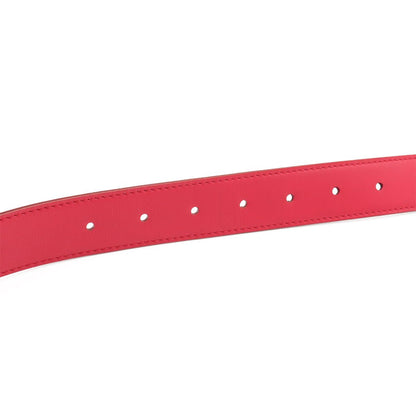 Louis Vuitton Monogram Multicolor Ceinture Carre Belt Leather Blanc White 85 — view 7