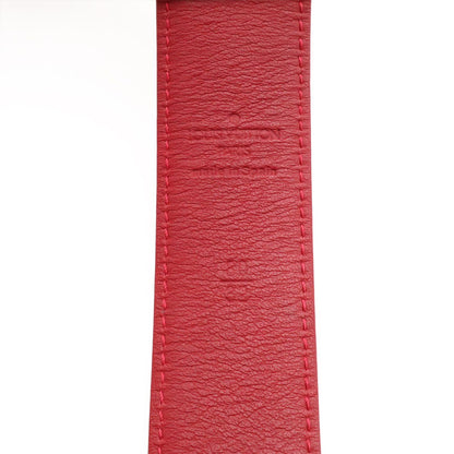 Louis Vuitton Monogram Multicolor Ceinture Carre Belt Leather Blanc White 80 — view 8