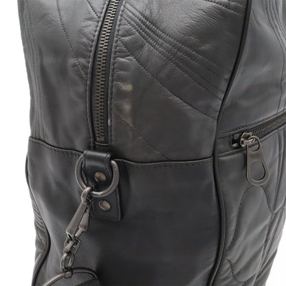 Bottega Veneta Quilted Shoulder Bag Nappa Leather Dark Gray — view 8