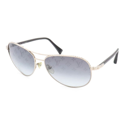 Louis Vuitton Sunglasses Monogram Conspiration Pilot Gray Gradient Teardrop
