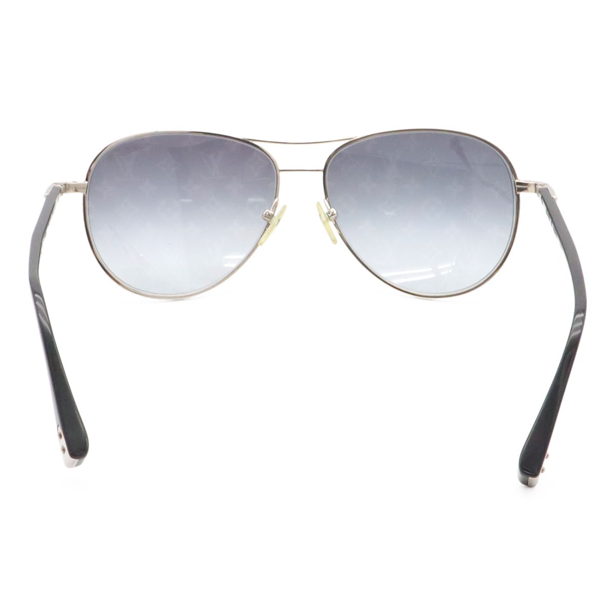 Louis Vuitton Sunglasses Monogram Conspiration Pilot Gray Gradient Teardrop — view 3