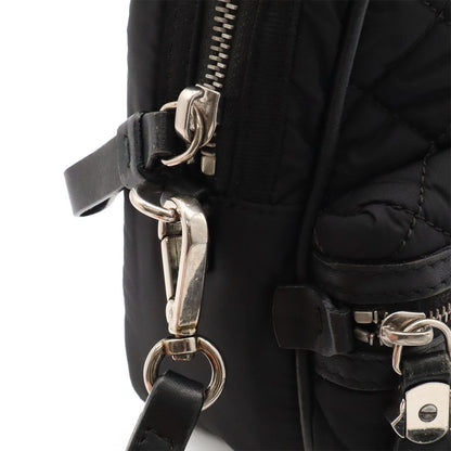 Moncler Kilia Small Mini Bag 2-Way Nylon Leather Black — view 6