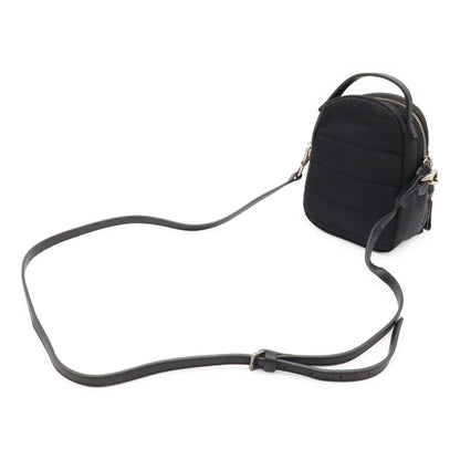 Moncler Kilia Small Mini Bag 2-Way Nylon Leather Black — view 2