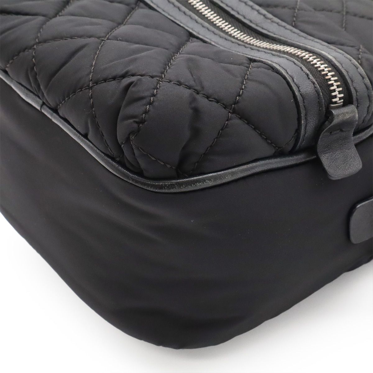 Moncler Kilia Small Mini Bag 2-Way Nylon Leather Black — view 3