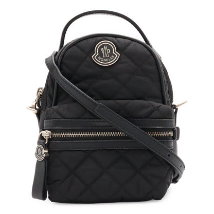 Moncler Kilia Small Mini Bag 2-Way Nylon Leather Black