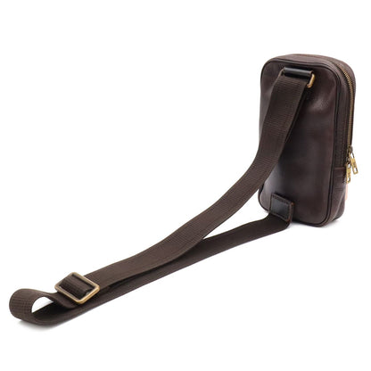 Louis Vuitton Utah Belt Bag Hip Leather Cafe Brown — view 2