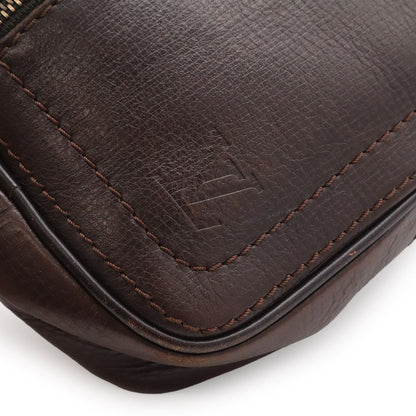 Louis Vuitton Utah Belt Bag Hip Leather Cafe Brown — view 7