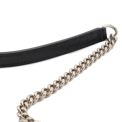 Saint Laurent Paris YSL Lou Camera Bag Chain Leather Black Silver — view 6