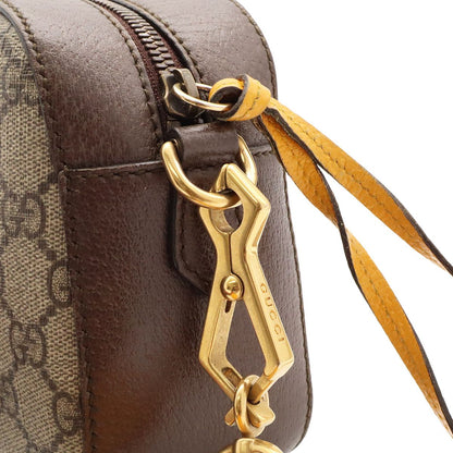 Gucci Neo Vintage GG Supreme Messenger Bag 2-Way Clutch Tiger Head Beige — view 4