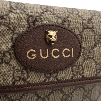 Gucci Neo Vintage GG Supreme Cat Head Sherry Line Belt Bag Beige — view 5