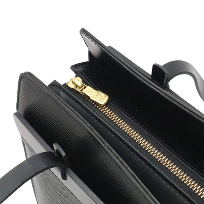 Louis Vuitton Epi Croisette PM Tote Shoulder Bag Leather Noir Black — view 4