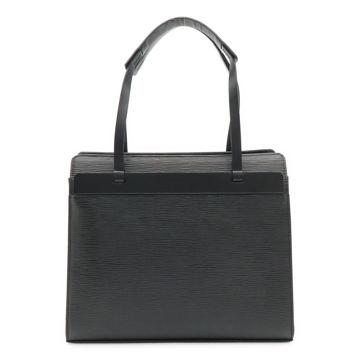 Louis Vuitton Epi Croisette PM Tote Shoulder Bag Leather Noir Black