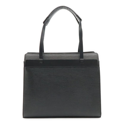 Louis Vuitton Epi Croisette PM Tote Shoulder Bag Leather Noir Black