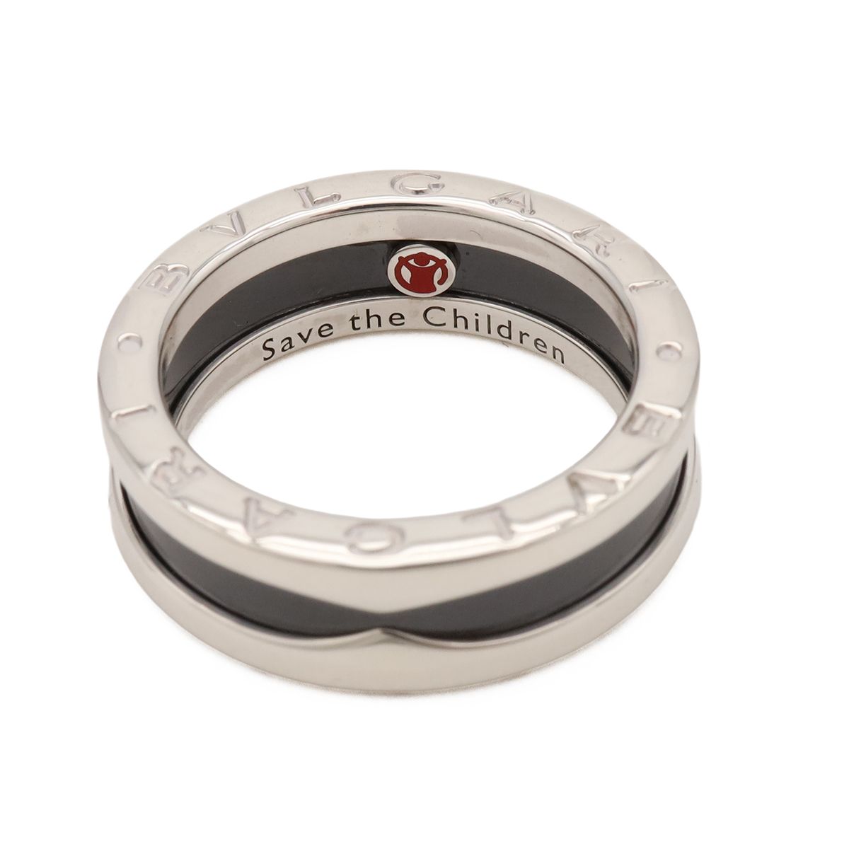Bvlgari B.zero1 Save the Children Ring Silver — view 4