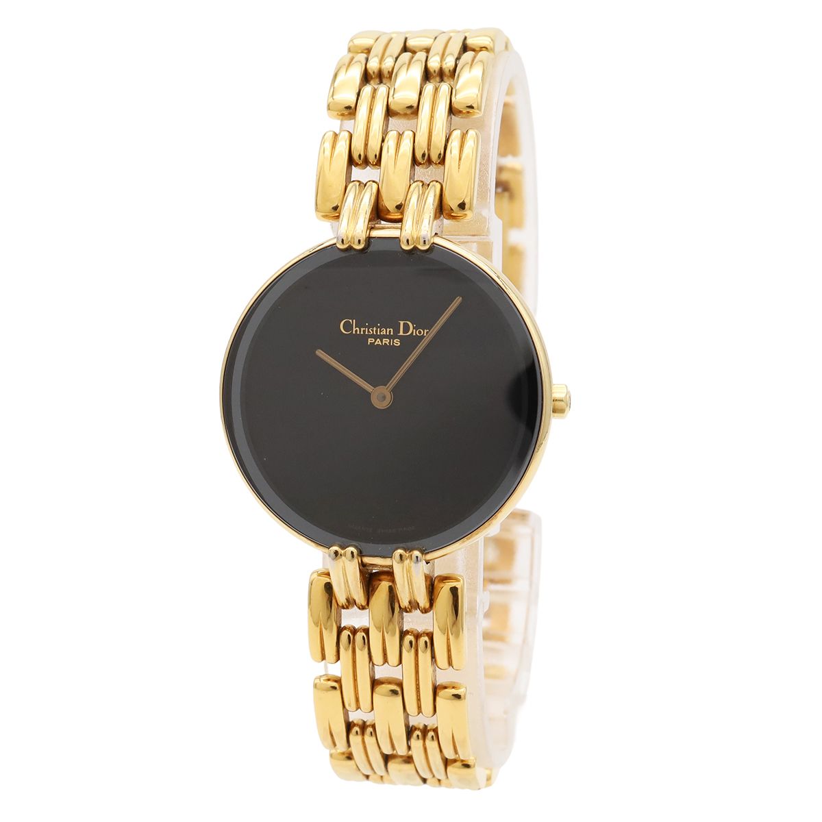 Dior Bagira Black Dial Quartz Watch