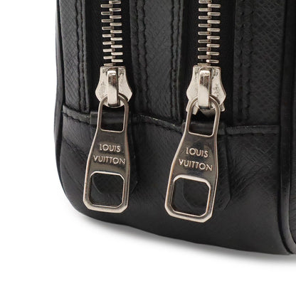 Louis Vuitton Taiga Neo Pavel Clutch Leather Ardoise Black Silver — view 6